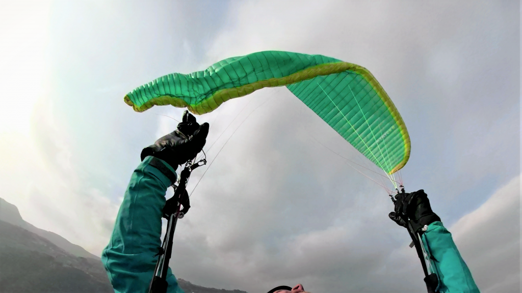 Nova Mentor 6 paraglider side collapse